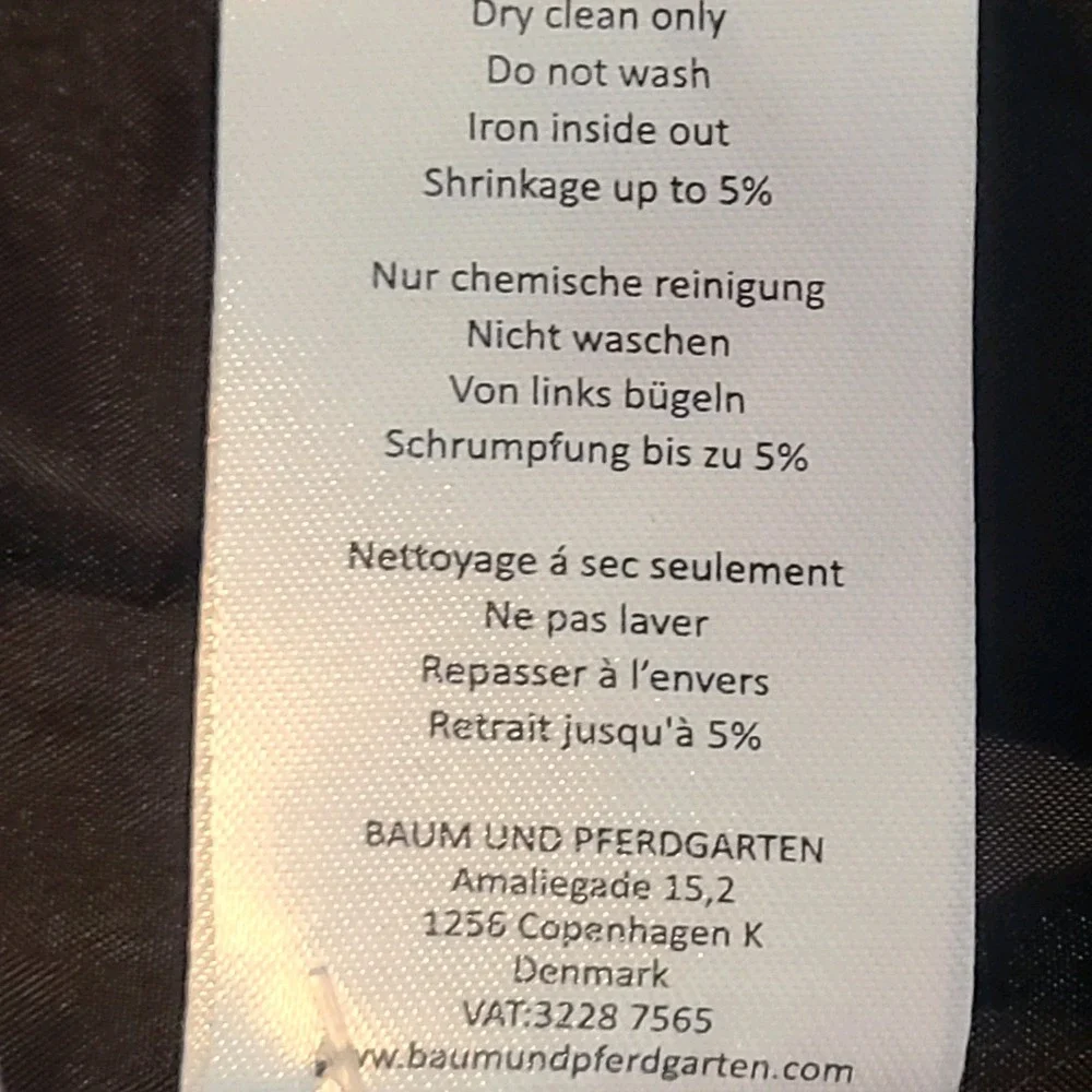 Baum Und Pferdgarten Darling Black White Plaid Oversized Coat 38 Scandi Style